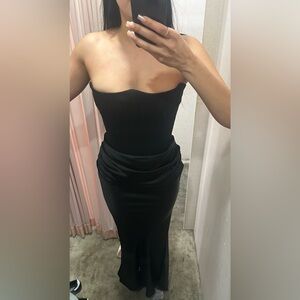 House of CB Persephone strapless dress